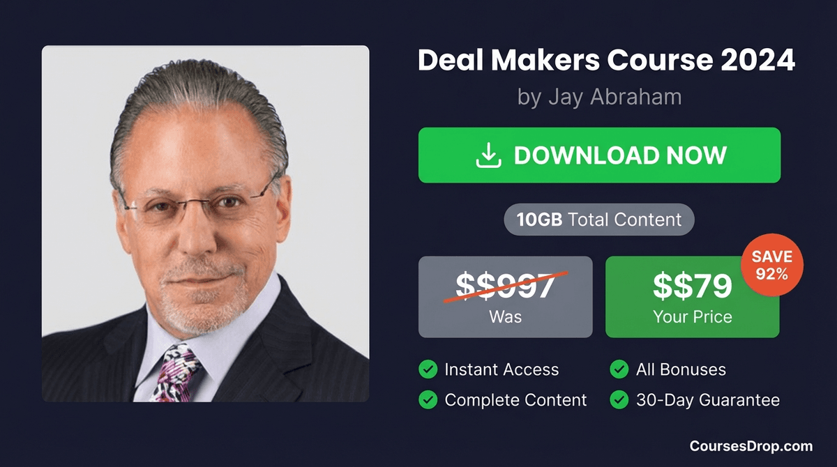 Deal Makers Course 2024 download package