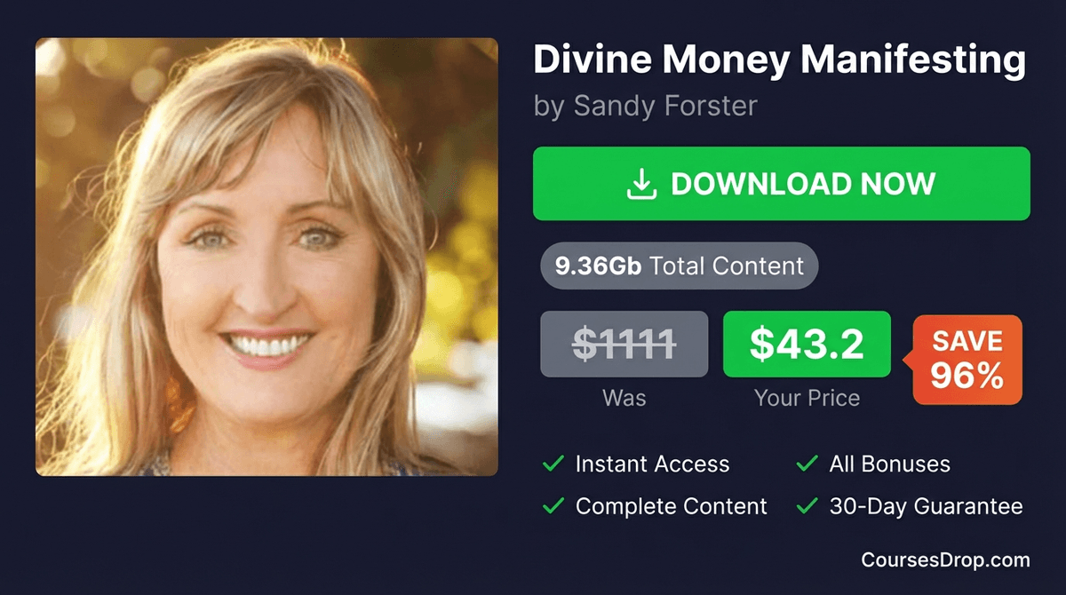 Divine Money Manifesting download package