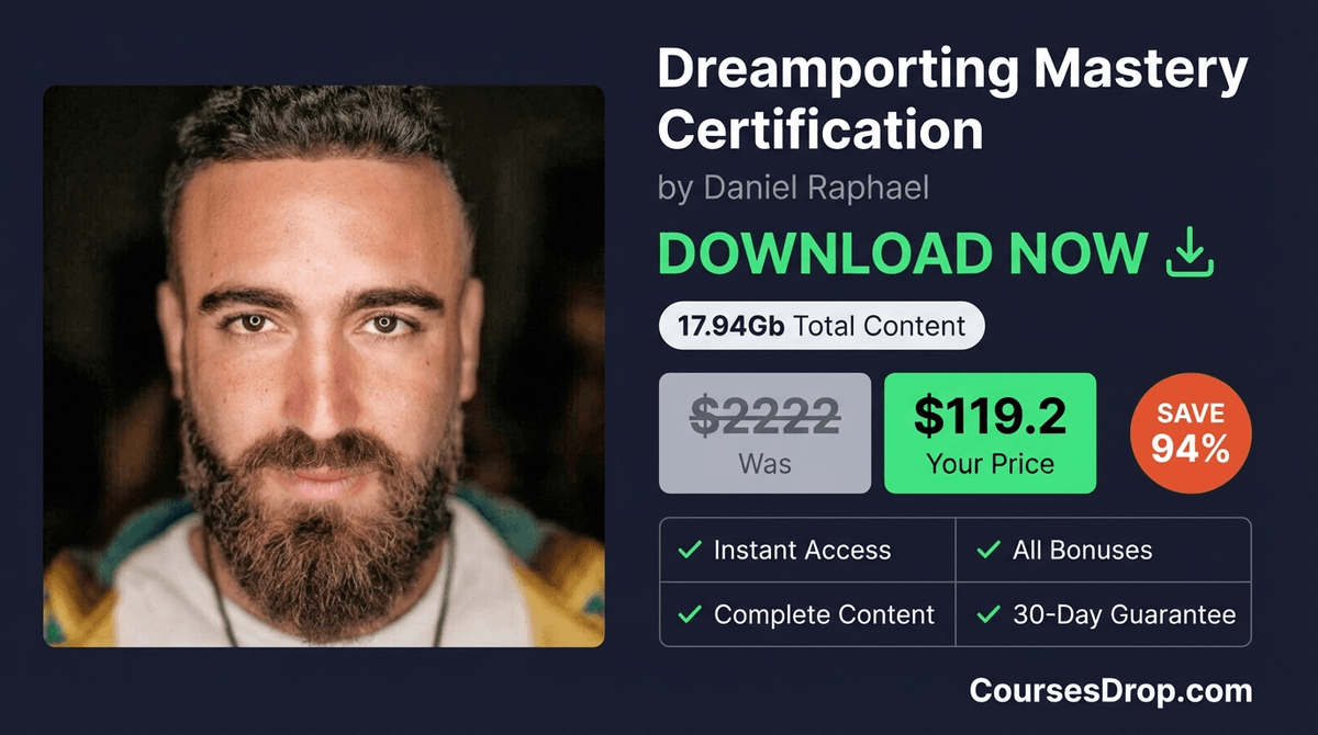 Dreamporting Mastery Certification download package