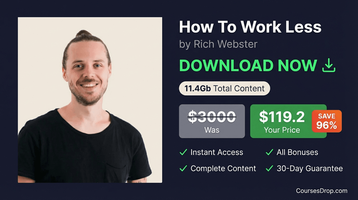 How To Work Less download package
