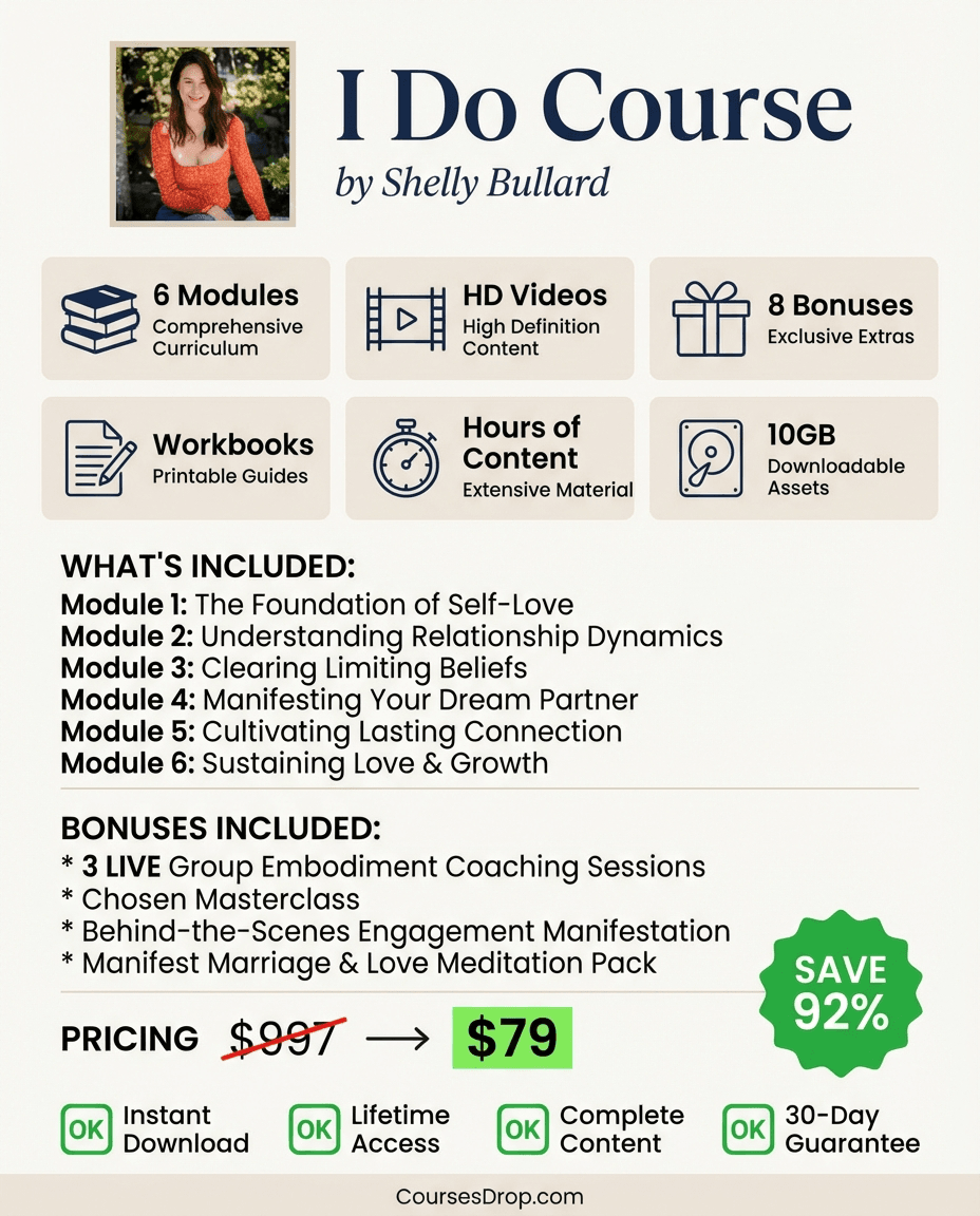I Do Course infographic