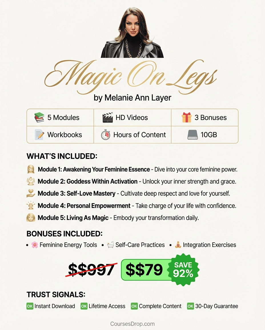 Magic On Legs infographic