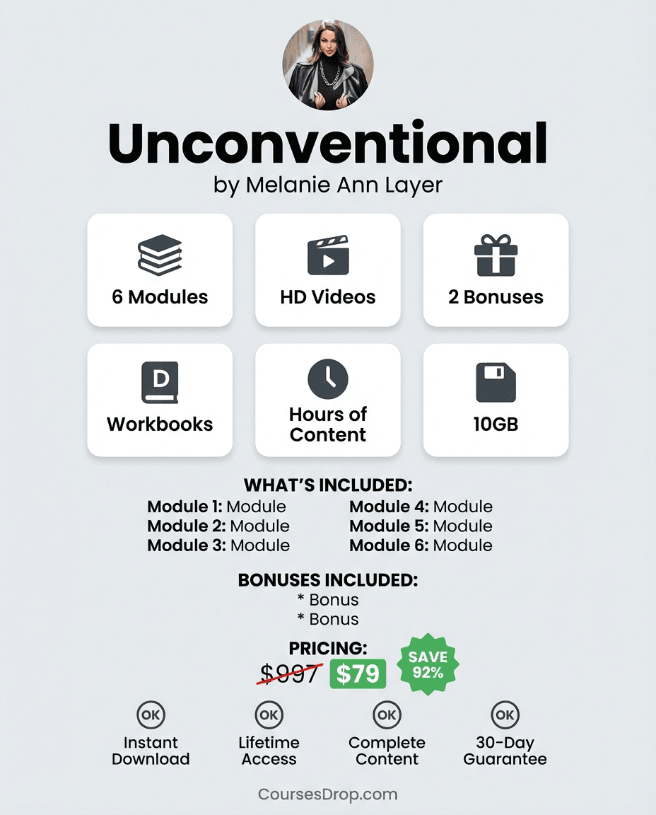 Unconventional infographic